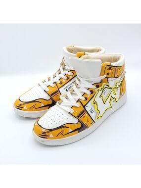 Demon Slayer Blade Kamado Tanjirou Kimestu No Yaiba Shoes Orange men's size 9